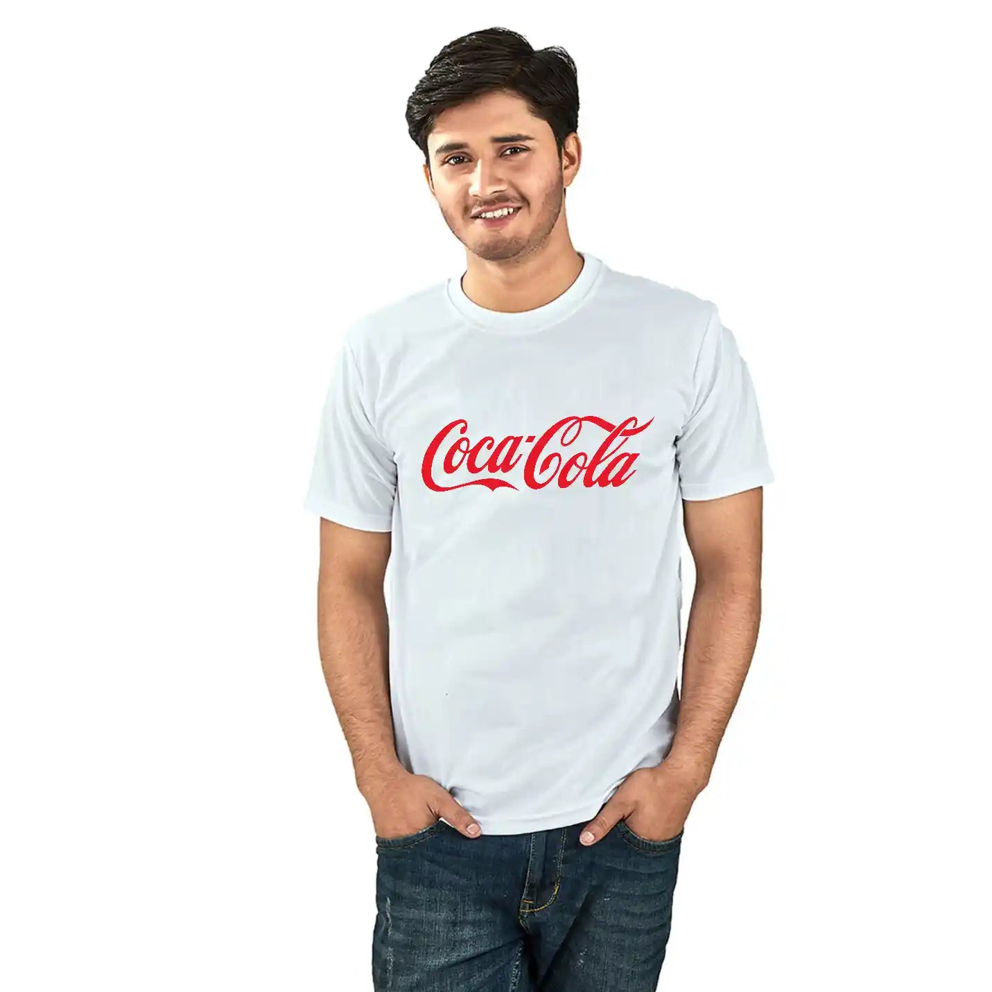 Comfort Sublimatable Round Neck White T-shirts Img 2